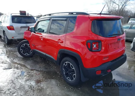 2017 Jeep Renegade Trailhawk 4X4 z USA, uszkodzony, nr VIN ZACCJBCB3HPG35707